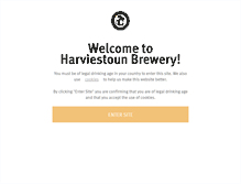 Tablet Screenshot of harviestoun.com